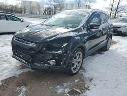 Salvage cars for sale at Central Square, NY auction: 2014 Ford Escape Titanium