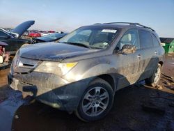 Acura mdx Technology salvage cars for sale: 2007 Acura MDX Technology