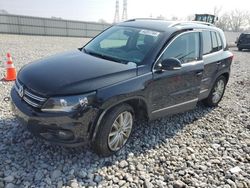 Salvage cars for sale at Barberton, OH auction: 2015 Volkswagen Tiguan S