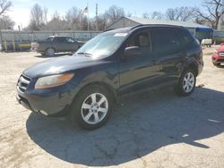 Hyundai Santa fe salvage cars for sale: 2008 Hyundai Santa FE SE