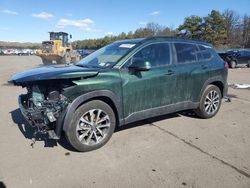 Salvage cars for sale at Brookhaven, NY auction: 2023 Toyota Corolla Cross XLE