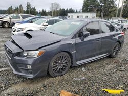 Subaru salvage cars for sale: 2016 Subaru WRX STI