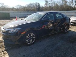 Salvage cars for sale at Augusta, GA auction: 2018 Honda Civic LX