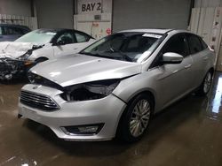 Salvage cars for sale from Copart Elgin, IL: 2017 Ford Focus Titanium