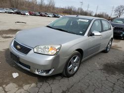 Chevrolet Malibu ltz salvage cars for sale: 2006 Chevrolet Malibu LTZ