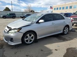 Salvage cars for sale at Littleton, CO auction: 2013 Toyota Corolla Base