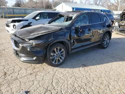 Salvage cars for sale at Wichita, KS auction: 2019 Mazda CX-5 Signature