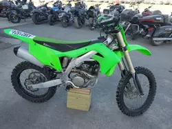 Salvage Motorcycles for sale at auction: 2021 Kawasaki KX252 C