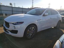 Salvage cars for sale from Copart Chicago Heights, IL: 2017 Maserati Levante Luxury