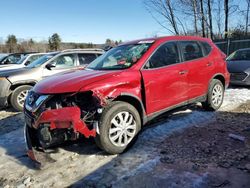 Nissan Rogue S Vehiculos salvage en venta: 2017 Nissan Rogue S