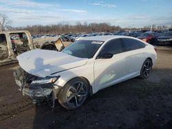 Vehiculos salvage en venta de Copart Des Moines, IA: 2022 Honda Accord Sport