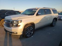 Salvage cars for sale from Copart Grand Prairie, TX: 2015 Chevrolet Suburban C1500 LTZ