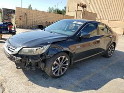 Salvage cars for sale at Gaston, SC auction: 2015 Honda Accord Sport
