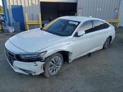 Honda Accord Hybrid salvage cars for sale: 2018 Honda Accord Hybrid