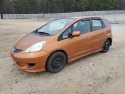 Salvage cars for sale at Gainesville, GA auction: 2009 Honda FIT Sport