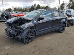 Ford Escape SE salvage cars for sale: 2017 Ford Escape SE