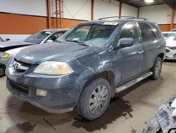 Salvage cars for sale from Copart Rocky View County, AB: 2006 Acura MDX Touring