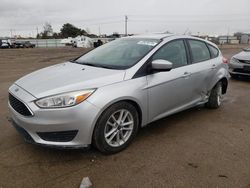 Ford Focus SE salvage cars for sale: 2018 Ford Focus SE