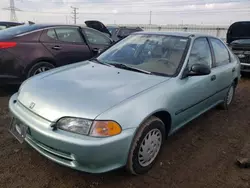 1993 Honda Civic LX en venta en Dyer, IN