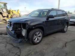 Volkswagen salvage cars for sale: 2018 Volkswagen Atlas SE