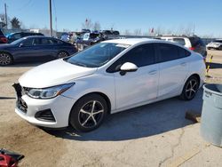 Salvage cars for sale at Dyer, IN auction: 2019 Chevrolet Cruze LS