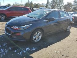 Vehiculos salvage en venta de Copart Denver, CO: 2017 Chevrolet Cruze LT