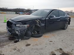 Salvage cars for sale at Lebanon, TN auction: 2018 Infiniti Q50 Luxe