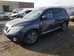 Salvage cars for sale at Kansas City, KS auction: 2014 Nissan Pathfinder S
