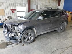 Salvage cars for sale at Helena, MT auction: 2019 Toyota Highlander Limited