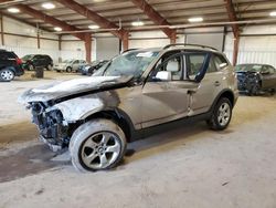 Vehiculos salvage en venta de Copart Lansing, MI: 2008 BMW X3 3.0SI