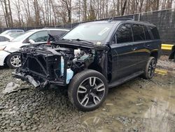 Salvage cars for sale at Waldorf, MD auction: 2019 Chevrolet Tahoe K1500 Premier