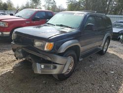 Toyota 4runner salvage cars for sale: 2000 Toyota 4runner Limited