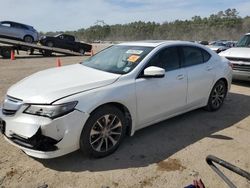 Salvage cars for sale from Copart Greenwell Springs, LA: 2017 Acura TLX