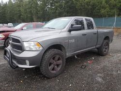 Salvage cars for sale from Copart Graham, WA: 2013 Dodge RAM 1500 ST