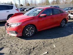 Honda Civic EX salvage cars for sale: 2018 Honda Civic EX