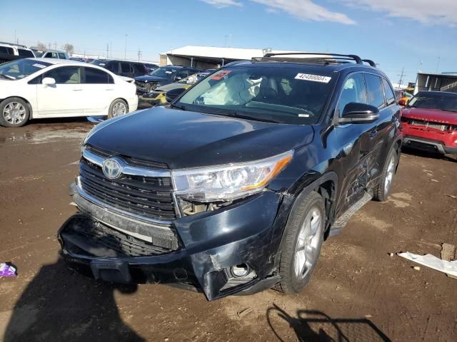 2015 Toyota Highlander Hybrid Limited