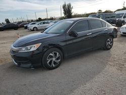 Honda Accord salvage cars for sale: 2017 Honda Accord LX