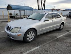 Salvage cars for sale at Van Nuys, CA auction: 2000 Mercedes-Benz S 430