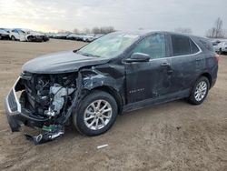 Salvage cars for sale at Davison, MI auction: 2021 Chevrolet Equinox LT