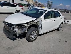 Salvage cars for sale from Copart New Orleans, LA: 2015 Toyota Corolla L