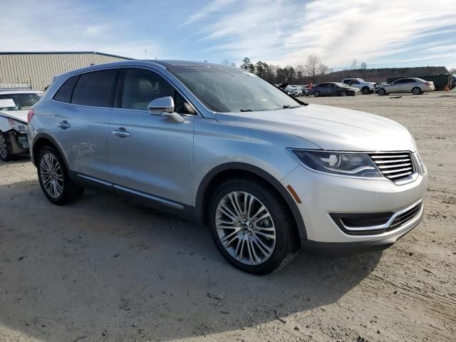 2018 Lincoln MKX Reserve