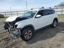 Volkswagen salvage cars for sale: 2018 Volkswagen Atlas SE