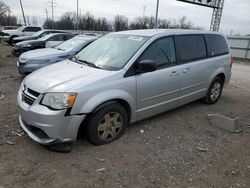 Salvage cars for sale from Copart Columbus, OH: 2012 Dodge Grand Caravan SE