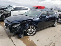 Salvage cars for sale from Copart Grand Prairie, TX: 2016 Mazda 6 Touring