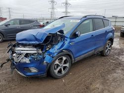 Salvage cars for sale at Elgin, IL auction: 2018 Ford Escape SEL