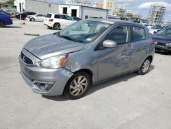 Salvage cars for sale from Copart New Orleans, LA: 2017 Mitsubishi Mirage SE