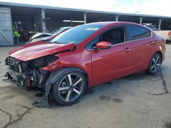 Salvage cars for sale from Copart Fresno, CA: 2018 KIA Forte EX