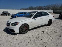 Salvage cars for sale at New Braunfels, TX auction: 2015 Mercedes-Benz E 63 AMG-S