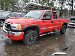 Salvage cars for sale at Austell, GA auction: 2004 GMC Sierra K2500 Heavy Duty