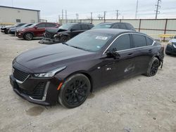 Salvage cars for sale from Copart Haslet, TX: 2020 Cadillac CT5 Luxury